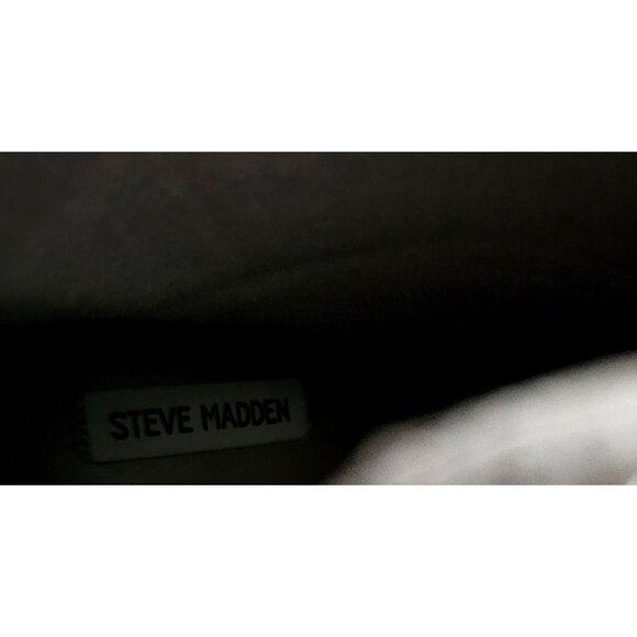 Steve Madden Suede Ankle Boots With Pearl Embellished Heels - Women's Size 8 - Picture 8 of 10